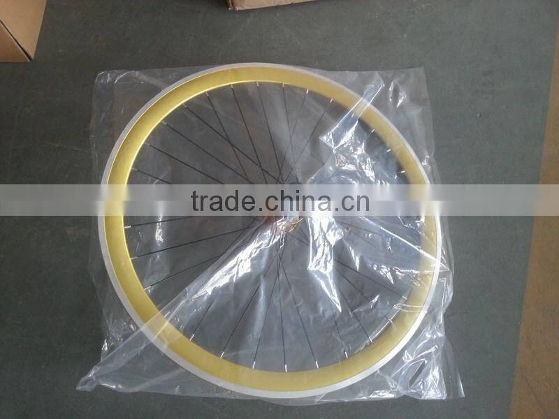 2016 hot selling colorful aluminum alloy wheel set deep V rim 45mm filpflop hub wheelset