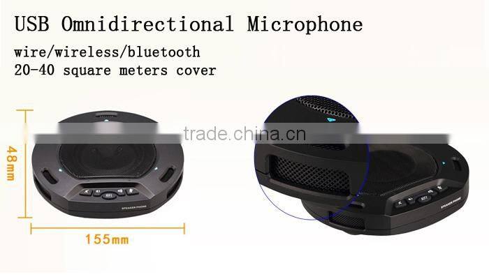 USB Omni-directional high fidelity Microphone for video conferencing omnidirectional microphone