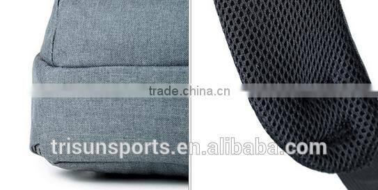 waterproof grey business laptop backpack of china supplier