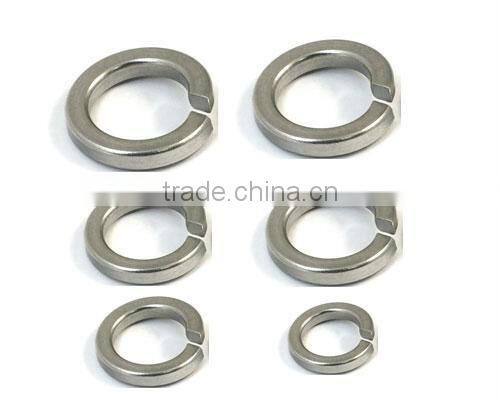 China mainland Zinc plated spring lock washer DIN127