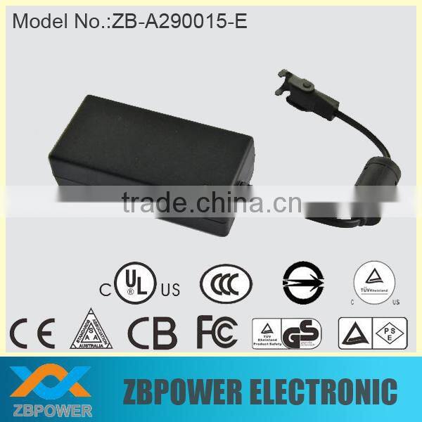 29v 1.5a power supply ac dc adapter switch power supply with certificate