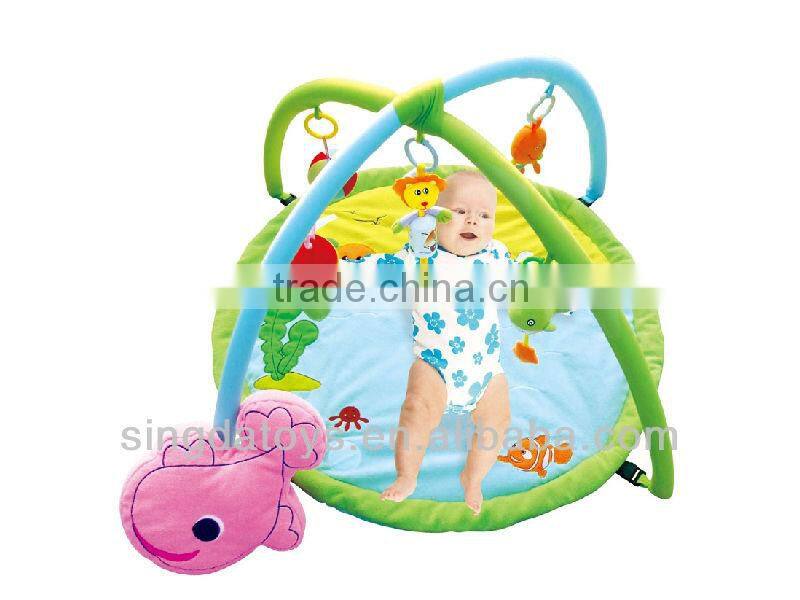 Nice cow shape popular for baby kids play mat