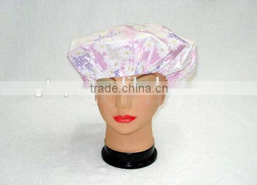 satin bath shower cap single layer SSC-4