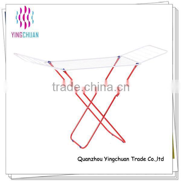 Stainless steel metal movable drying rack baby clothes rack