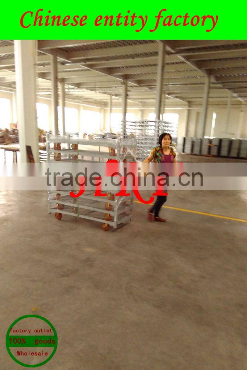 Iron mesh material push flower cart Garden tool cart TC032