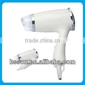 hotel appliances folding 1200W black or white hairdryer 220V for guest room