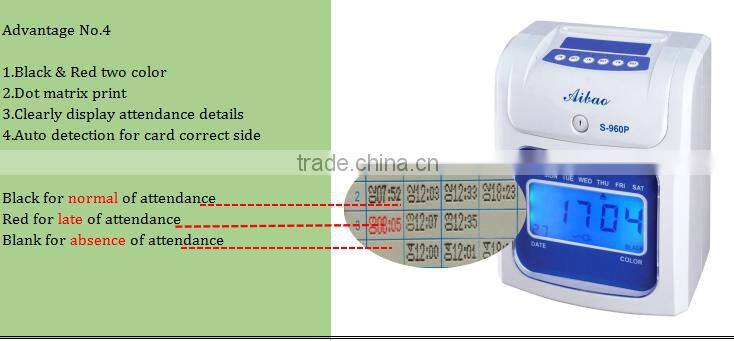 employee electronic time clocks attendance system