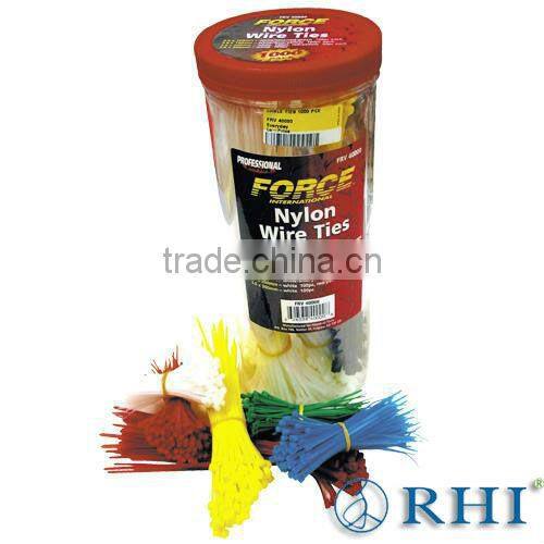 double lock cable tie, double loop cable tie, plastic cable tie 8*400