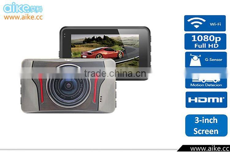 SUNPLUS SPCA6330 wifi Car DVR camera full HD 1080 P support night vision and motion detecion with G sensor wifi camera