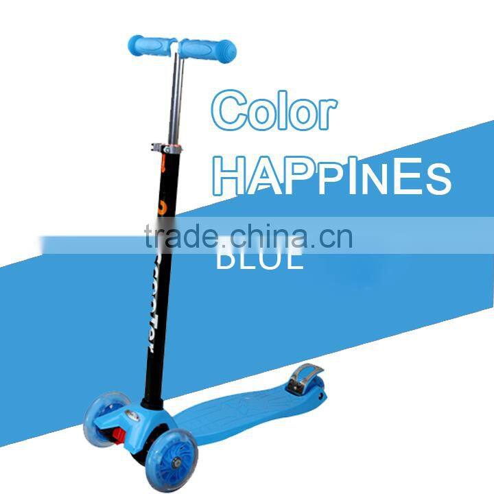 4 wheels kick scooter for children