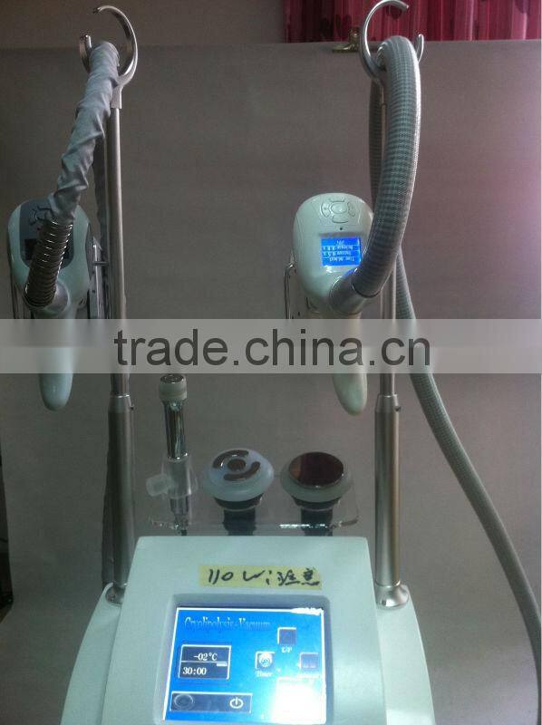 Fat freezing cryo cooler cryo liposuction cryo slimming machine with RF