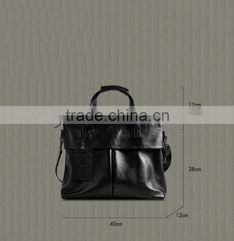 leather men's business handbags