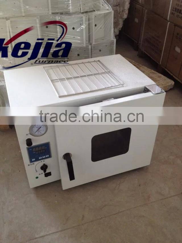 Kejia high temperature mini type laboratory vacuum drying oven
