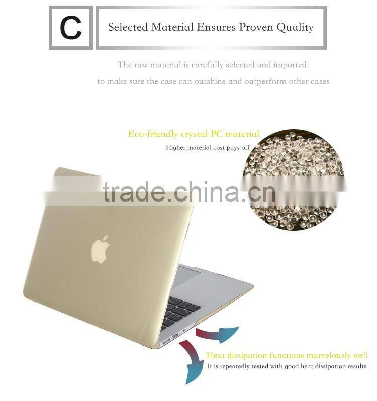 0.8MM ultra thin anti-scratch cover for macbook case for New MacBook Pro 15'' ,hard clear case for 15'' MacBook pro retina