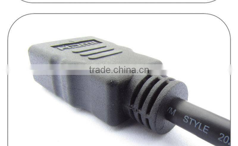 HDMI Male to VGA HD-15 15 Pin Male Adapter Cable Cord for DVD HDTV