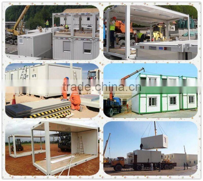 Prefab green garden house with eco-friendly materials