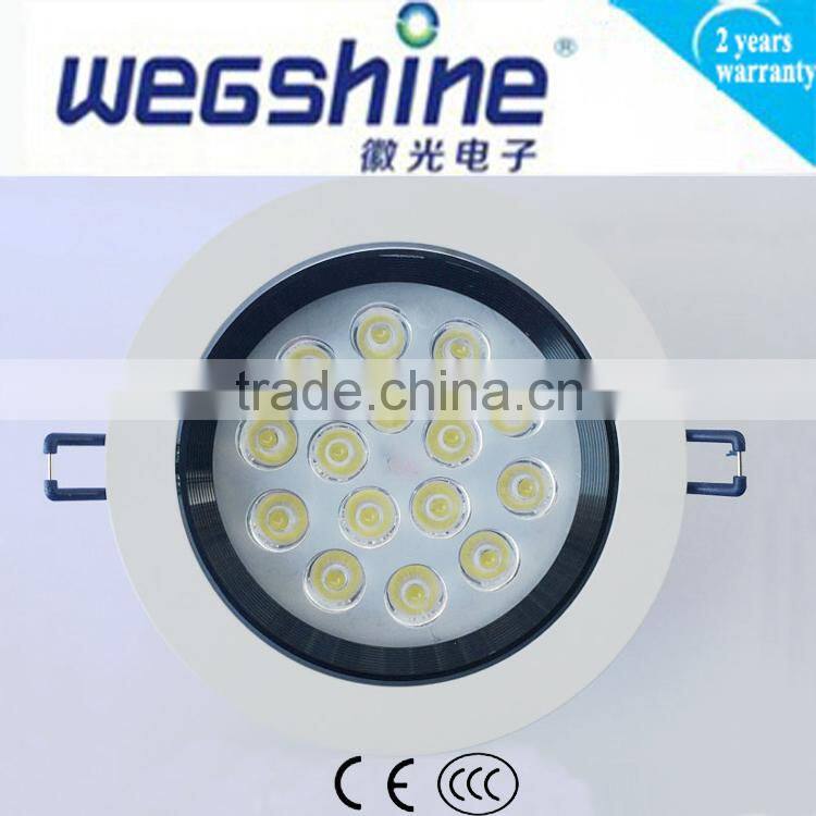 LED Ceiling Light High Efficient 15w Led Downlight Dimmable Newshine Round Shape Ultra Slim MCOB Smd Recessed LED Light Downligh