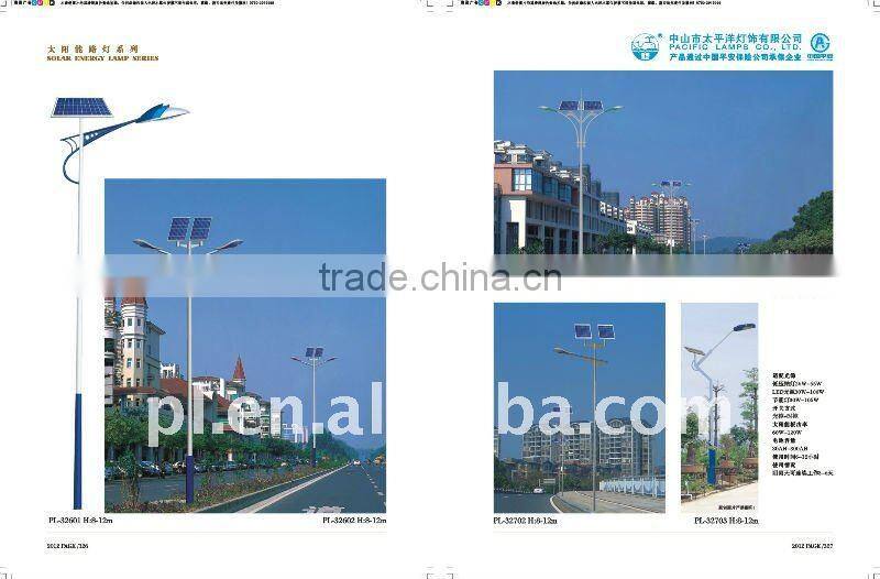 Different design solar street lamps apply to everywhere