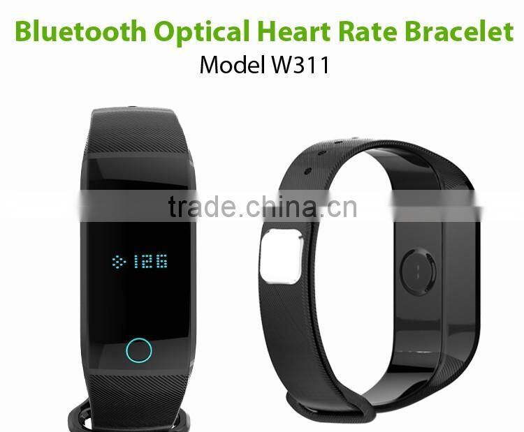 IOS and Android OLED Smart Healthy Bluetooth Heart Rate Activity Tracker