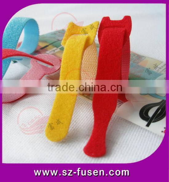 fastener tape cable strap/ self locked magic wire binder/ Nylon cable tie