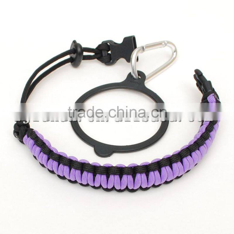 new fashion 550lb paracord handle for Hydro Flask rope bottle holder