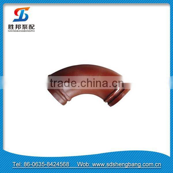 The widely used Steel material concrete pump elbow