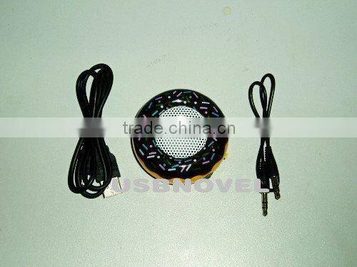 Lovely doughnut mini speaker UST-SP 56