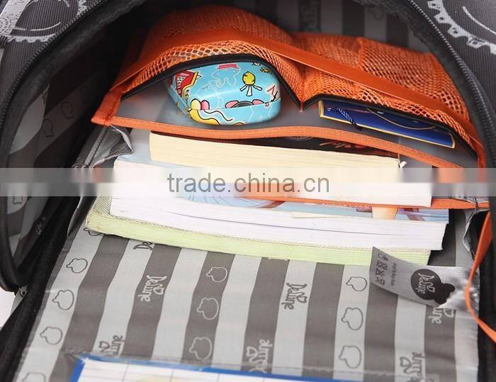 Kids red cars school backpack boy primary school bag
