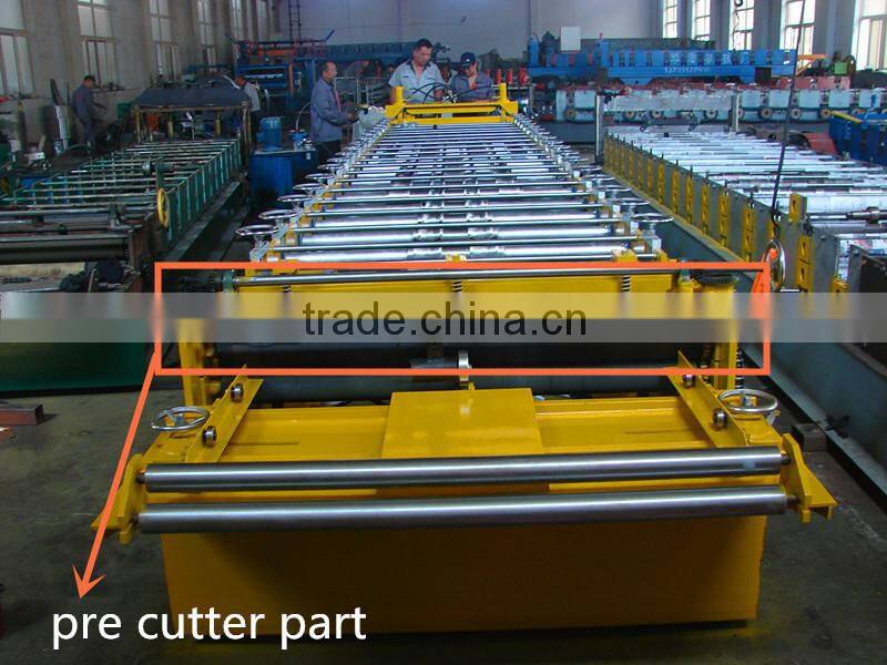 High rib trapezoid roof panel roll forming equipment