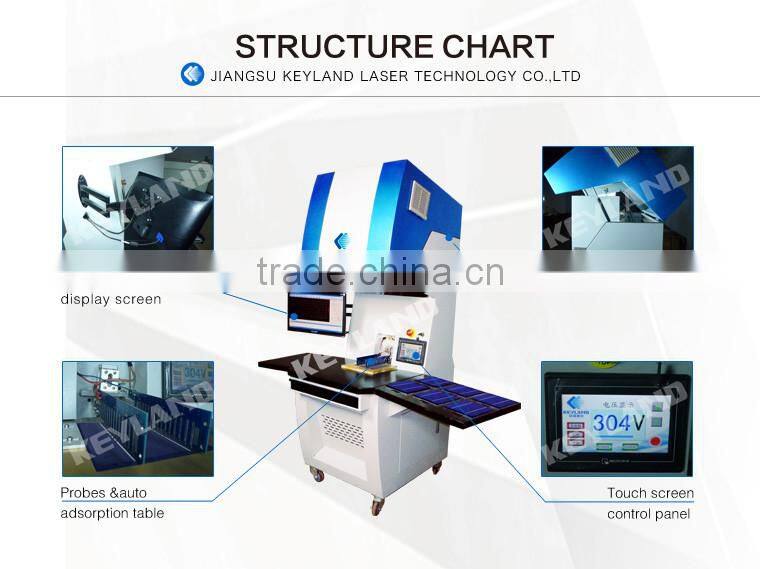 Keyland AAA AAB AM1.5 xenon lamp solar simulator solar cell sorting machine