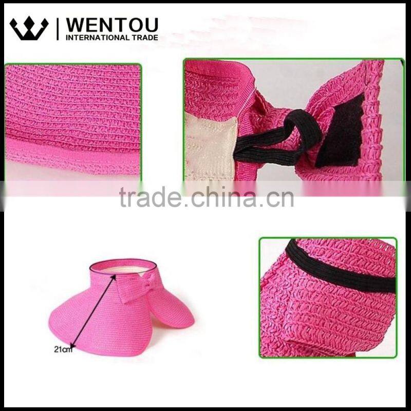 Monogrammed Sunscreen Large Brimmed Foldable Sun Hat