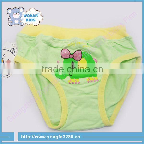 Printing Cotton Girl Briefs For Girl 2-7 Years
