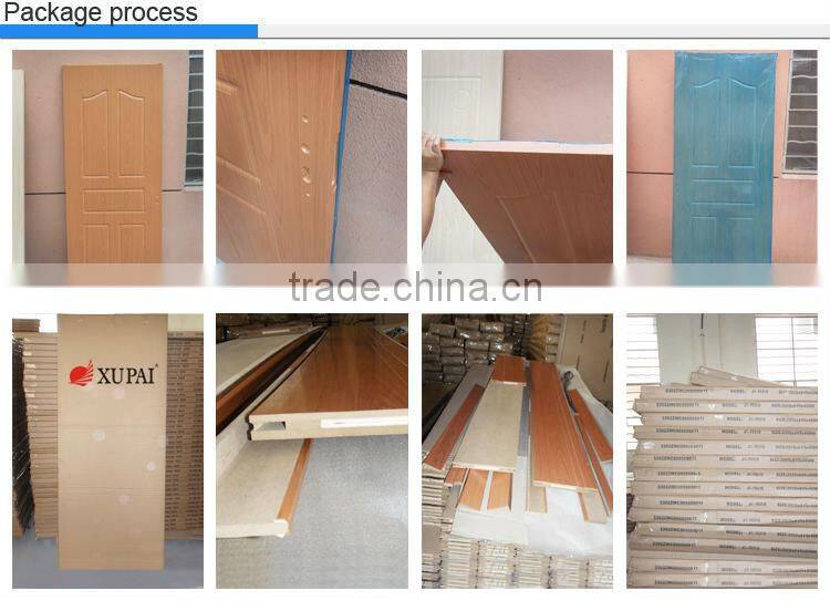 Retailor Price Free Shipping Melamine laminated wood for Home Apartment Bathroom Inetrior Door with Glass