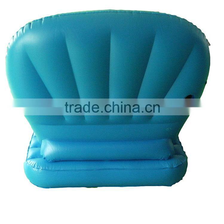custom kids inflatable sofa chair, green kids inflatable sofa furniture
