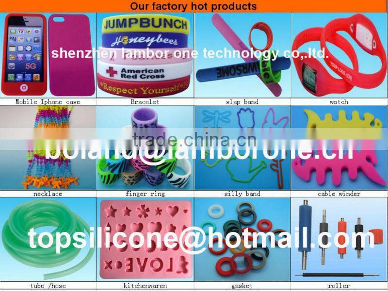 Wholesale Hot silicone small stylus touch pen hand band