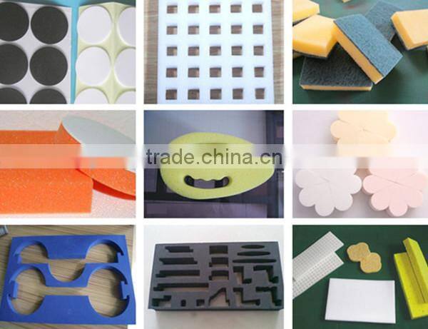 Precise Double Cylinders Four Columns Hydraulic Foam Die Cutting Machine