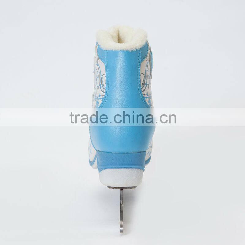 New design cheap ICE figure skates cold resistant outdoor figure skate boots for ice rink