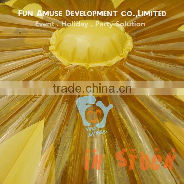 Swimming pool fruit slice float fun lemon float inflatable donut