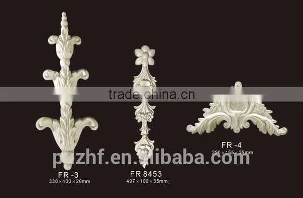 HG7001 Factory price exterior and Interior decorative PU foam cornice moulding