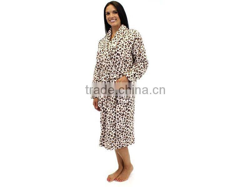 Women's Fun Prints Fleece Robes
