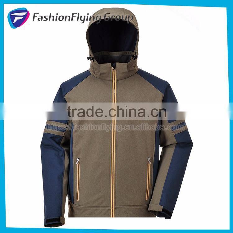 AM4109A Polyester/Spandex Men Soft Shell Jacket