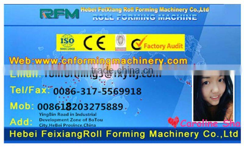 import china products roof rollformer machine steel sheet Roll Forming Machine