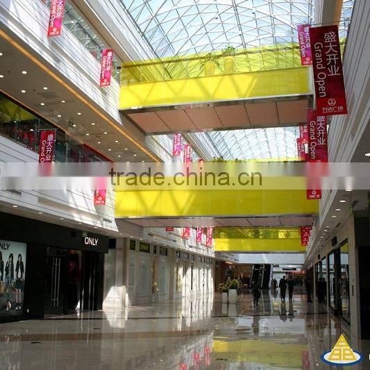 Swimming pool wall glass, laminated glass with ceramic digital print design
