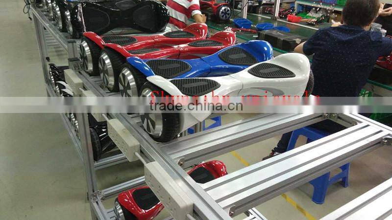 Shenzhen factory patented owner two wheel balancing scooter bluetooth