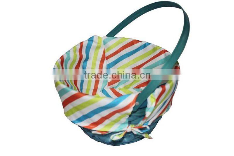 Bamboo New style Household essential colorful fruit basket for sale with good quality