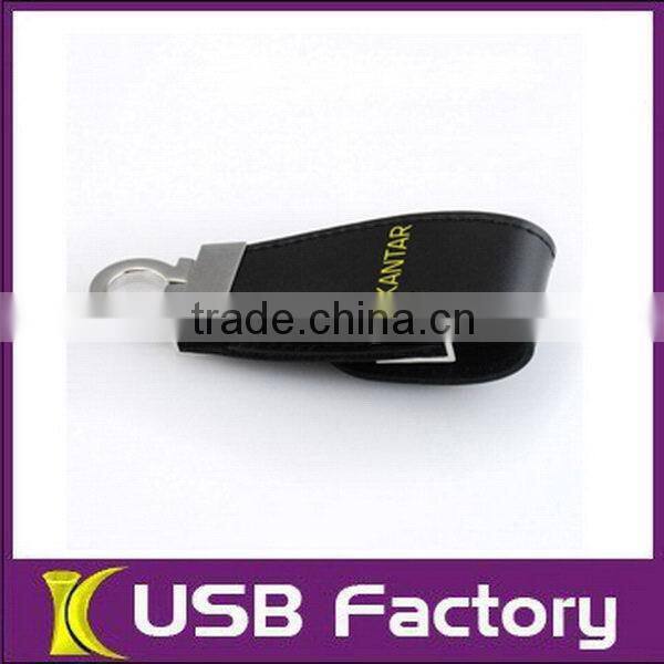 Special unique oem 16gb black leather usb flash drive