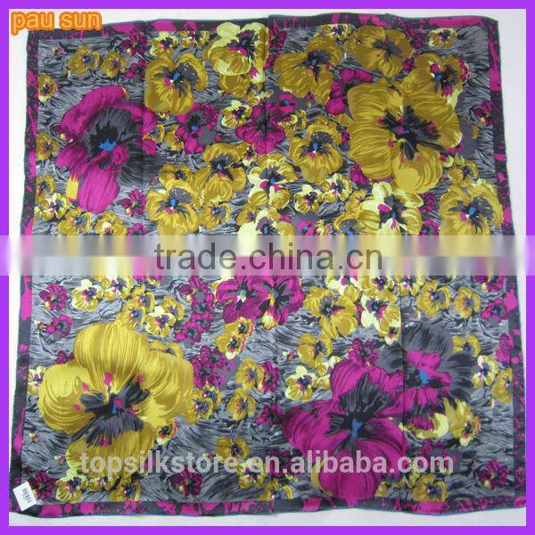 90x90 ladies korea silk scarf
