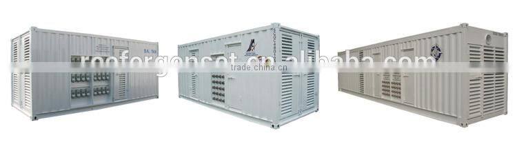 generator set with reefer container plug socket