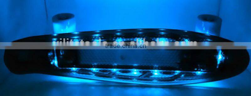 LED skateboard and wheel
