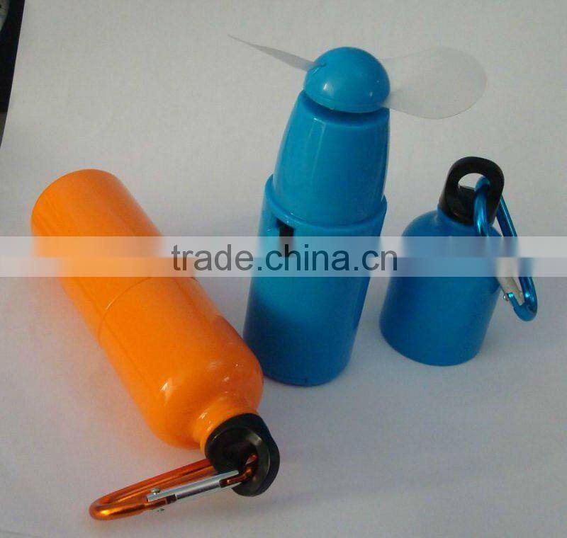 Novelty Fashionable Mini Fan With Bottle Shaped